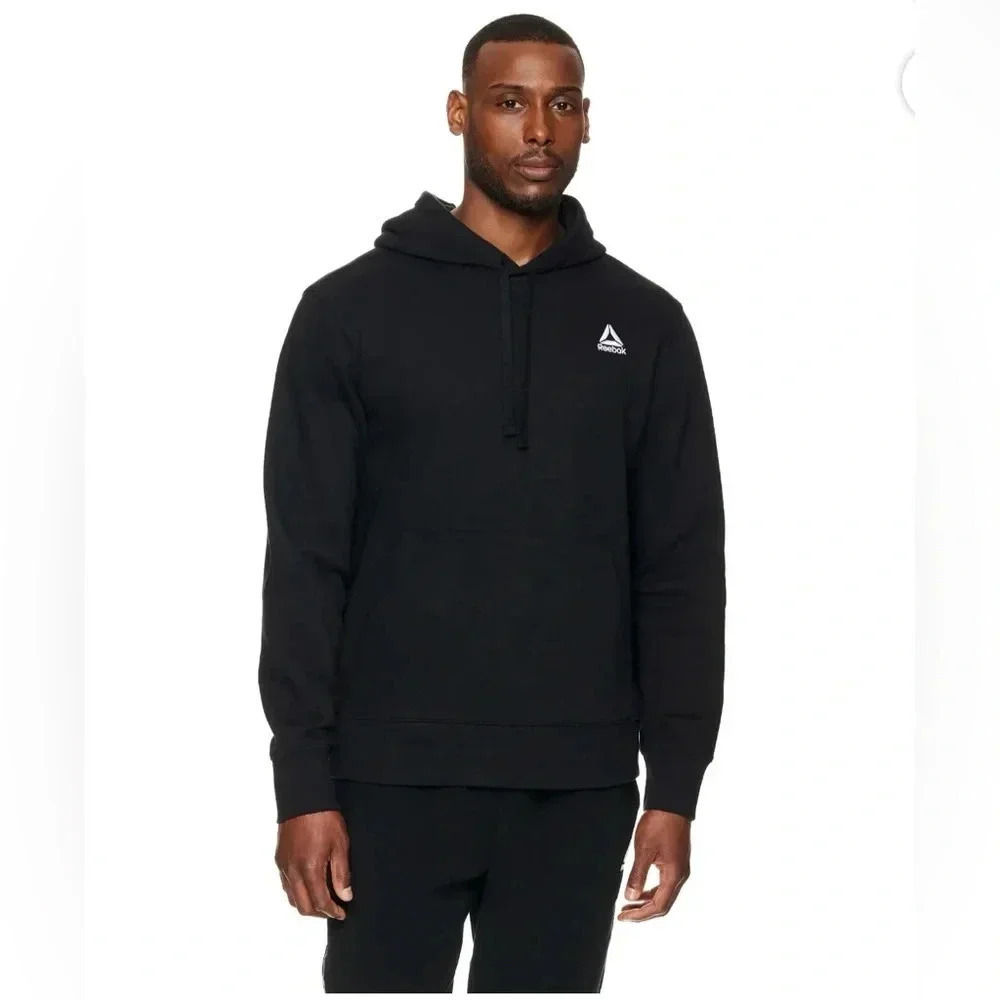 Reebok Men’s & Big Men’s Delta Logo Fleece Hoodie Sweatshirt